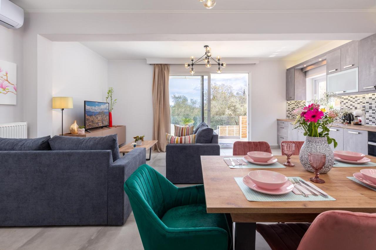 Nightingale Villa & Suites Corfu Gazatika Ngoại thất bức ảnh
