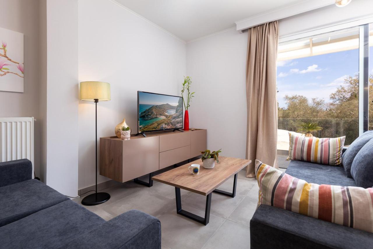 Nightingale Villa & Suites Corfu Gazatika Ngoại thất bức ảnh