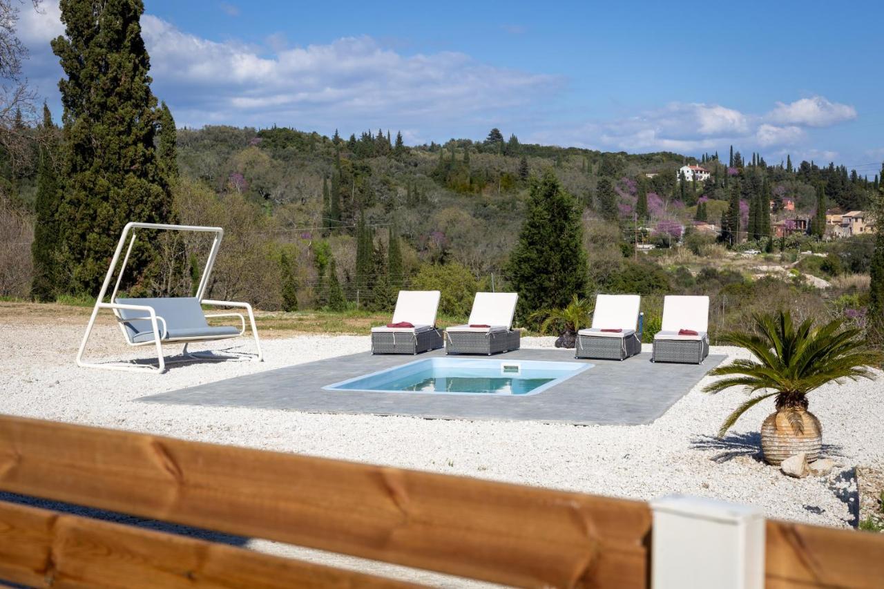 Nightingale Villa & Suites Corfu Gazatika Ngoại thất bức ảnh