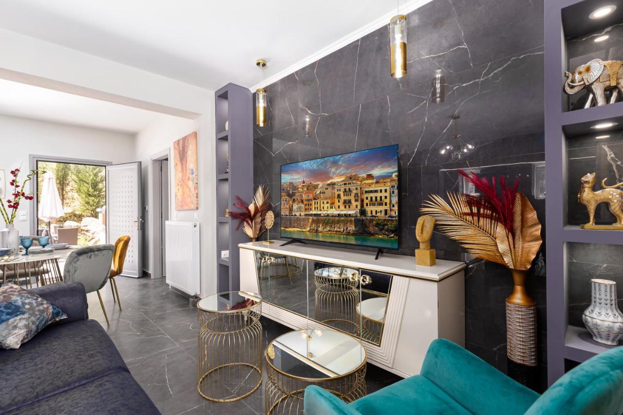 Nightingale Villa & Suites Corfu Gazatika Ngoại thất bức ảnh