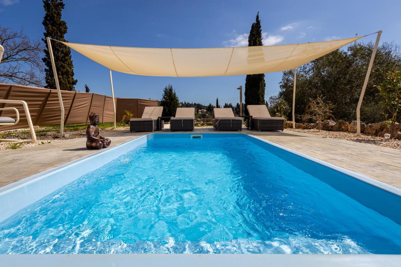 Nightingale Villa & Suites Corfu Gazatika Ngoại thất bức ảnh
